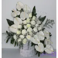 سبد گل هارمونی آرام