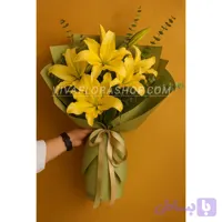 دسته گل لیلیوم روشن دل