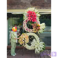 تاج گل دو طبقه vip