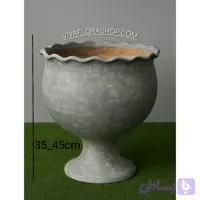 گلدان سرامیک پایه دار
