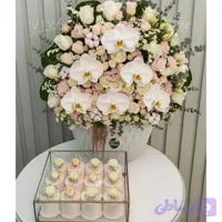 باکس گل و کیک نغمه ی سپید