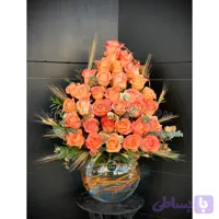 جار گل خوشه ی نارنجی