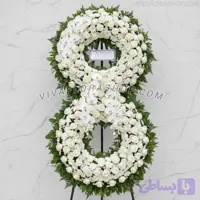 تاج گل لوکس رز و ارکیده