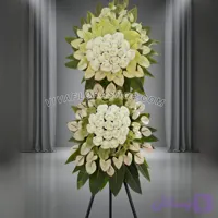 تاج گل ترحیم باشکوه دوطبقه