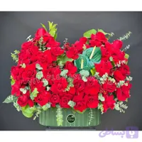 باکس گل شکوه سبز