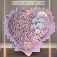 دسته گل قلبی VIP