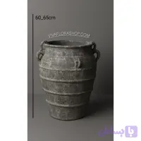 گلدان سفالی طرح پتینه کالیا