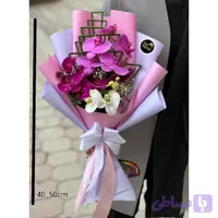 دسته گل ارکیده رویای بنفش