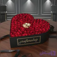 باکس گل دل شاهانه