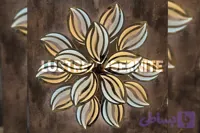 لوستر اکرولیک مدل برگ ۱۵ شعله کد 1010/15