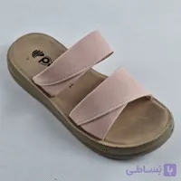 صندل دخترانه مدل ساغر صورتی