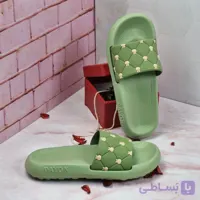 صندل زنانه مدل روبی سبز