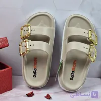 صندل زنانه مدل یکتا کرم