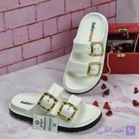 صندل زنانه مدل یکتا سفید