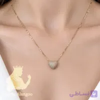 گردنبند قلب ژوپینگ کد4045