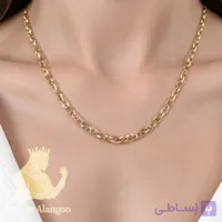 گردنبند طرح طلا 45 سانت کد4039