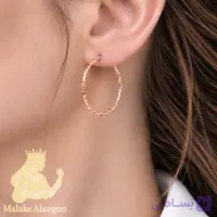 گوشواره حلقه ای قطر 3/5 سانت 5150