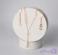 نیم ست طلای گل لیانا (Flower Set)