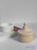 بانکه شیار دار درب دار قندان مراکشی