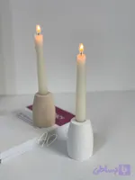 جاشمعی شیار طرح چوب پایه کوتاه
