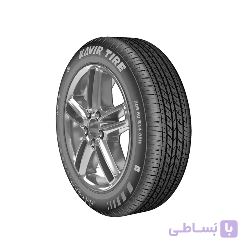 لاستیک خودرو کویر تایر ۲۰۵.۶۰.۱۴ kb44