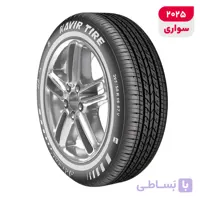 لاستیک خودرو کویر تایر مدل KB57 با کاربری سواری و سایز رینگ 16 اینچ، فاق 60 درصد پهنا و پهنای 215 میلی‌متر، شاخص سرعت W (حداکثر سرعت 270 کیلومتر بر ساعت)، ساخت ایران، 1 حلقه