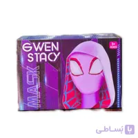 ماسک زن عنکبوتی Gwen Stacy مدل لمسی – همراه با چراغ چشم و سنسور فعال‌سازی