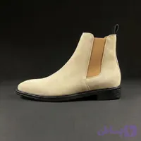 بوت چلسی چرم اشبالت کرم