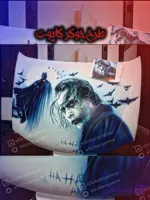 استیکر ماشین طرح جوکر کاپوت خودرو