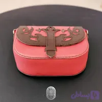 کیف چرمی دستدوز طبیعی زنانه آلا مدل ژالین