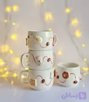 ماگ دستساز سرامیکی دونه قهوه
