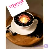 شمع فنجان  قهوه مینیمال فرناز شاپ