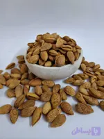 بادام پوست کاغذی خام (کد RK4FG)