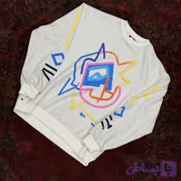دورس وارداتی طرح LIOIV رنگ شیری سایز 5XL