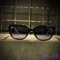 عینک HERMES فریم کائوچویی مشکی براق / شیشه دودی کد 58083