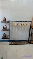 رگال لباس کف چوب کنار طبقه عرض۱۴۰کد ۹۱