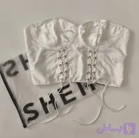 نیمتنه دکلته کاپدار برند شین سایز۴۰ ۴۲