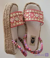 صندل سنتی زیره کنفی لژدار