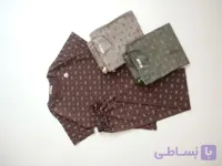 ست تیشرت شلوار نخ پنبه قواره بزرگ