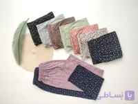 شلوار طرحدار جنس پنبه