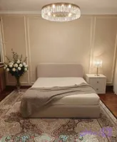 تخت خواب تاج گرد