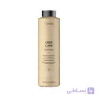 شامپو ترمیم‌کننده لاکمه سری TEKNIA مدل DEEP CARE حجم ۱۰۰۰ میلی‌لیتر