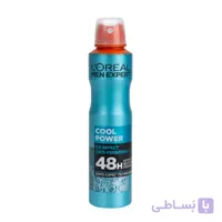 اسپری ضدتعریق مردانه لورآل مدل اسپری لورآل سری men expert مدل cool power حجم 250 میلی لیتر حجم 250 میلی‌لیتر