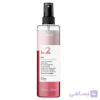 اسپری دوفاز نرم‌کننده و گره‌بازکن موهای خشک و آسیب‌دیده لاکمه مدل L2 Care حجم 300 میلی‌لیتر