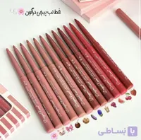 مداد لب دراگون رانی مدل waterproof مجموعه 12 عددی