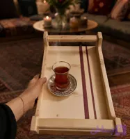 سینی مدرن چوبی