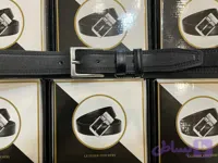 کمربند چرم طبیعی گاوی عرض۳ سانت