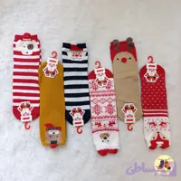 جوراب کریسمس زنانه ساقدار جنس نخ پنبه ۹۵٪ سایز 36 تا 41 وارداتی درجه یک