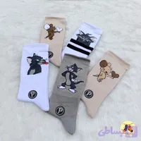 جوراب تام و جری ساقدار یونیسکس جنس نخ پنبه ۹۵% سایز ۳۸ تا ۴۲ وارداتی درجه یک
