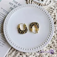 گوشواره فشن مدل پلنگی کد459